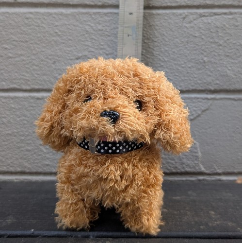 Battery operated plush dog - battery,