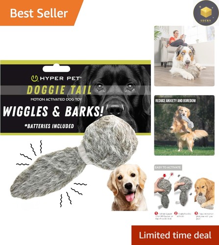 Interactive plush dog - dog, toy